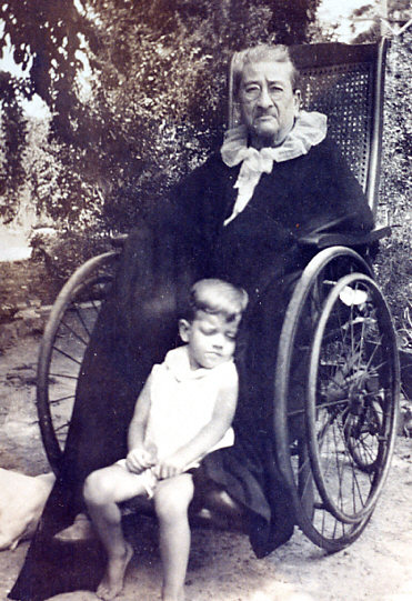 Emily Murden Fluker with grandson, Edward H. Fluker, Jr.